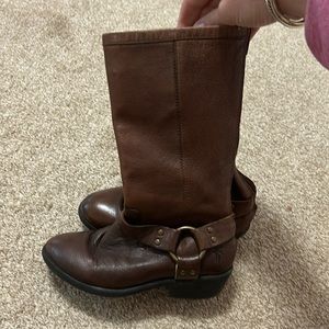 Little girl size 12.5 Frye boots
